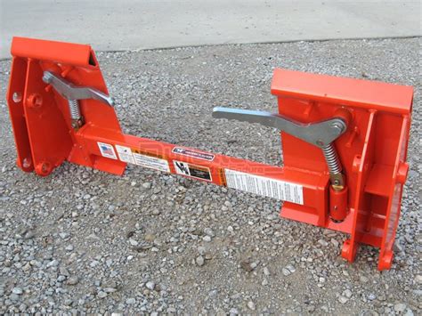 kubota skid steer adapter